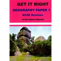 GET IT RIGHT GEOGRAPHY PAPER 1