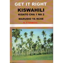 GET IT RIGHT KISWAHILI 1&2